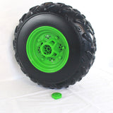 12V Raptor Front Right Wheel (Green/Black)